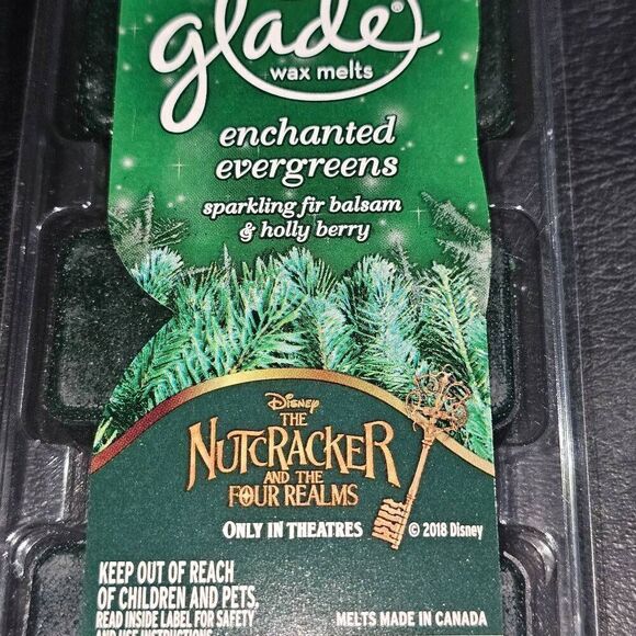 NIP Glade‎ Enchanted Evergreens Wax Melts 6 Melts Disney Nutcracker - Picture 2 of 3